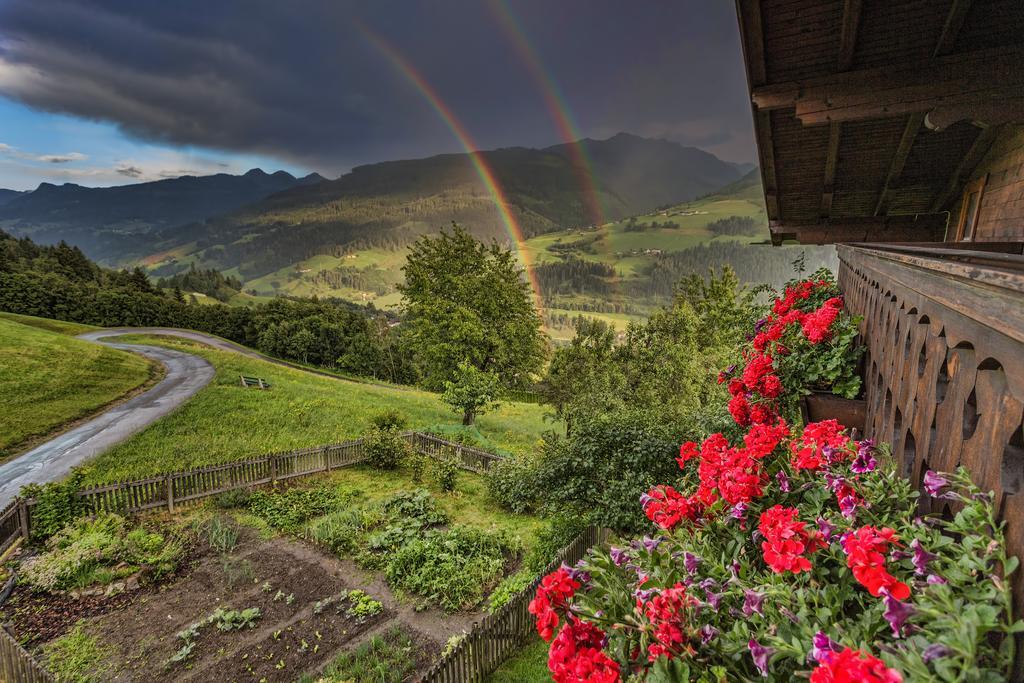 Вілла Bauernhof Bachrain Таксенбах Екстер'єр фото